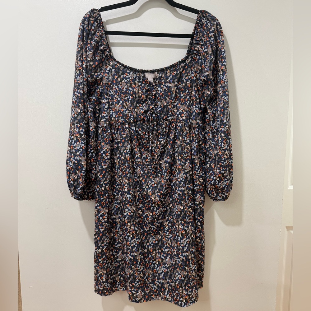 Chelsea28 Multicolor Long Sleeve Dress
